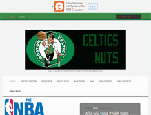 Tablet Screenshot of celticsnuts.com